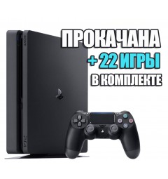 PlayStation 4 SLIM 1 TB Б/У + 22 игр #411